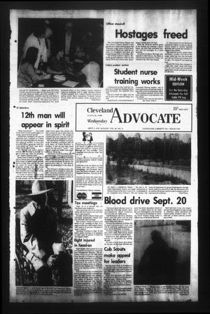 Primary view of object titled 'Cleveland Advocate (Cleveland, Tex.), Vol. 60, No. 71, Ed. 1 Wednesday, September 5, 1979'.