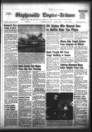 Primary view of object titled 'Stephenville Empire-Tribune (Stephenville, Tex.), Vol. 105, No. 62, Ed. 1 Wednesday, March 13, 1974'.