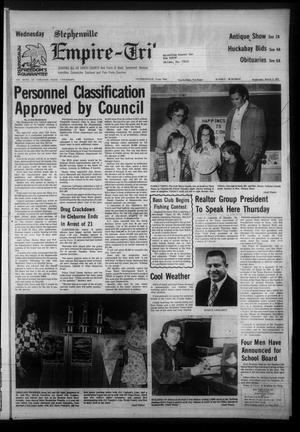 Primary view of object titled 'Stephenville Empire-Tribune (Stephenville, Tex.), Vol. [106], No. [48], Ed. 1 Wednesday, March 5, 1975'.
