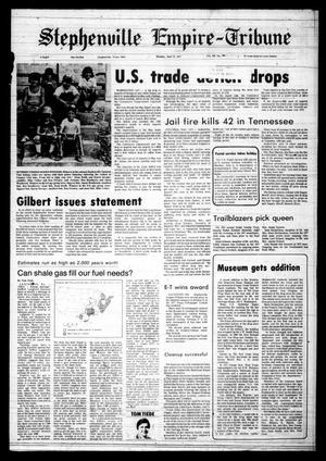 Primary view of object titled 'Stephenville Empire-Tribune (Stephenville, Tex.), Vol. 108, No. 264, Ed. 1 Monday, June 27, 1977'.