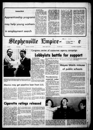 Primary view of object titled 'Stephenville Empire-Tribune (Stephenville, Tex.), Vol. 108, No. 305, Ed. 1 Monday, August 15, 1977'.