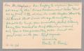 Postcard: [Postal Card from Walter G. Woods to Harris Leon Kempner, June 10, 19…