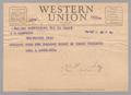 Thumbnail image of item number 1 in: '[Telegram from Karl L. Lovelady to I. H. Kempner, September 19, 1944]'.