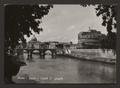 Postcard: [Postcard of Bridges and Castle at Castel Sant'Angelo]