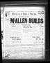 Primary view of McAllen Daily Press (McAllen, Tex.), Vol. 6, No. 16, Ed. 1 Wednesday, January 19, 1927