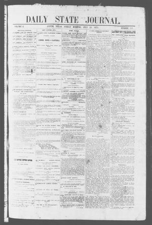 Primary view of object titled 'Daily State Journal. (Austin, Tex.), Vol. 2, No. 151, Ed. 1 Sunday, July 23, 1871'.