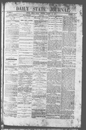 Primary view of object titled 'Daily State Journal. (Austin, Tex.), Vol. 2, No. 173, Ed. 1 Friday, August 18, 1871'.