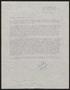 Letter: [Letter from Issac Herbert Kempner, III to Issac Herbert Kempner, Jr.…