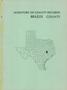 Thumbnail image of item number 1 in: 'Inventory of County Records: Brazos County Courthouse'.