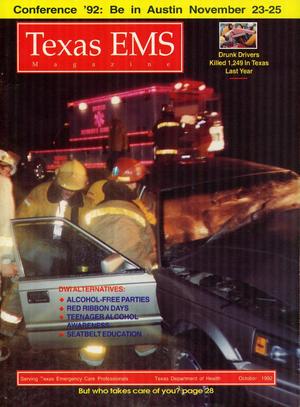 Primary view of object titled 'Texas EMS Magazine, Volume 13, Number 9, October 1992'.
