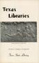 Journal/Magazine/Newsletter: Texas Libraries, Volume 17, Number 8, October 1955