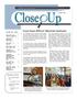 Journal/Magazine/Newsletter: Close Up, Volume 19, October 2012