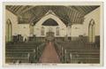 Postcard: Interior Trinity Episcopal Church, Marshall, Texas