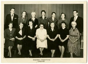 Primary view of object titled '[Sam Houston Elementary School Teachers, Marshall, Texas, 1958-59]'.