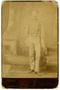 Photograph: [William Thomas Davis as Student at Austin College, 1880s]