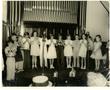 Photograph: [Children at First Presbyterian Church, Marshall, Texas]