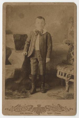 Primary view of object titled '[Portrait of Charlie McAllister, Marshall, Texas]'.