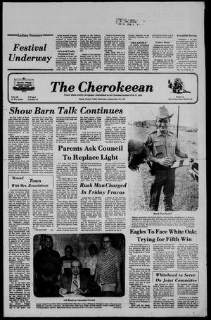 Primary view of object titled 'The Cherokeean. (Rusk, Tex.), Vol. 128, No. 32, Ed. 1 Thursday, September 29, 1977'.