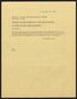 Letter: [Letter from T. E. Taylor to American National Insurance Compnay, Dec…