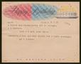Letter: [Telegram from Joe G. Eiband to I. H. Kempner for his Birthday - Janu…