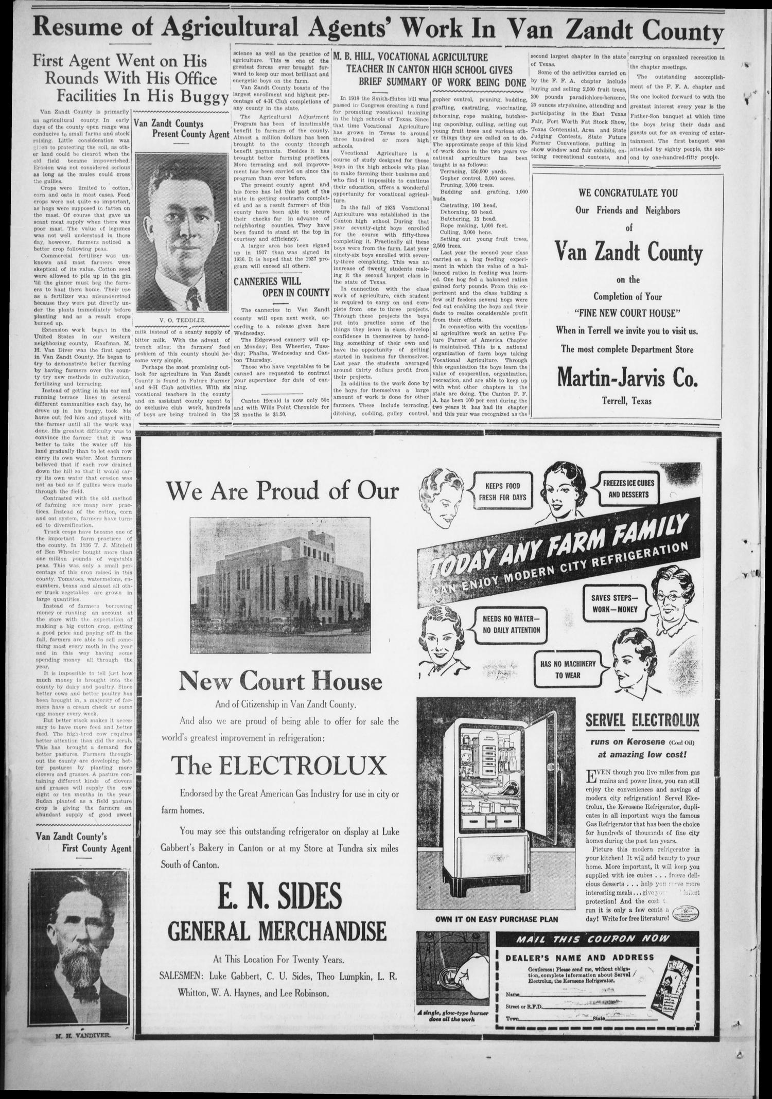 The Canton Herald (Canton, Tex.), Vol. 55, No. 23, Ed. 1 Thursday, June 10, 1937
                                                
                                                    [Sequence #]: 10 of 24
                                                
