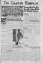 Newspaper: The Canton Herald (Canton, Tex.), Vol. 78, No. 45, Ed. 1 Thursday, No…