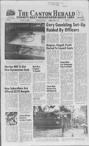 Primary view of object titled 'The Canton Herald (Canton, Tex.), Vol. 94, No. 14, Ed. 1 Thursday, April 6, 1978'.