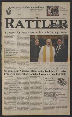Primary view of object titled 'The Rattler (San Antonio, Tex.), Vol. 86, No. 5, Ed. 1 Wednesday, February 2, 2000'.