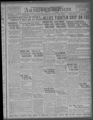 Primary view of object titled 'Austin American (Austin, Tex.), Ed. 1 Saturday, July 27, 1918'.