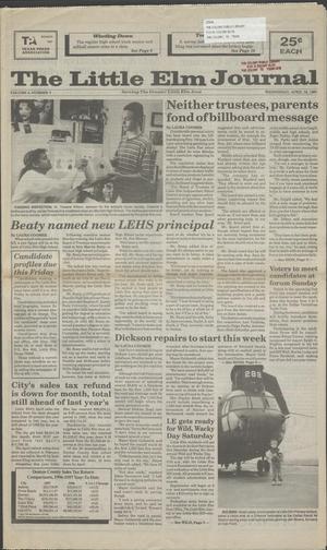 Primary view of object titled 'The Little Elm Journal (Little Elm, Tex.), Vol. 4, No. 7, Ed. 1 Wednesday, April 16, 1997'.