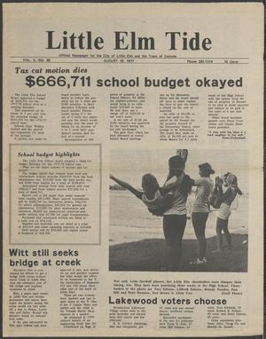 Little Elm Tide (Little Elm, Tex.), Vol. 10, No. 48, Ed. 1 Thursday, August 18, 1977