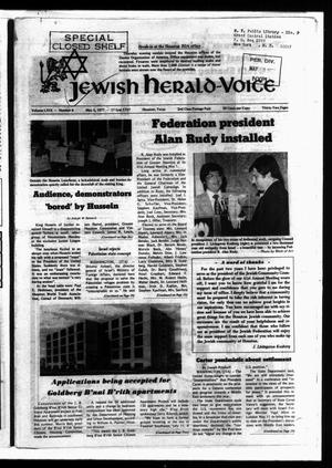 Primary view of object titled 'Jewish Herald-Voice (Houston, Tex.), Vol. 69, No. 6, Ed. 1 Thursday, May 5, 1977'.