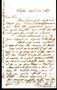 Primary view of [Letter from C. Medains to Mr. Rice - April 24, 1867]