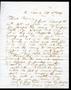 Letter: [Letter from John Lane to William M. Rice - February 13, 1867]