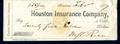 Legal Document: [Check from Houston Insurance Company to William M. Rice - February 1…