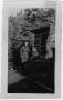 Photograph: [Col. Hugh B. Moore and Helen Edmunds Moore at the cabin]