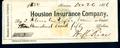 Primary view of [Check from Houston Insurance Company to William M. Rice - December 26, 1866]