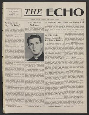Primary view of object titled 'The Echo (Austin, Tex.), Vol. 10, No. 1, Ed. 1 Tuesday, December 9, 1952'.