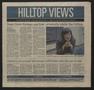 Newspaper: Hilltop Views (Austin, Tex.), Vol. 31, No. 10, Ed. 1 Wednesday, April…