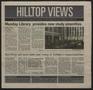 Newspaper: Hilltop Views (Austin, Tex.), Vol. 34, No. 1, Ed. 1 Wednesday, Septem…