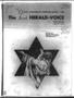 Newspaper: The Jewish Herald-Voice (Houston, Tex.), Vol. [53], No. [1], Ed. 1 Th…