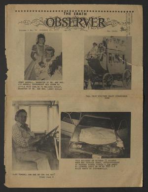 Primary view of The Erath Observer (Stephenville, Tex.), Vol. 1, No. 50, Ed. 1 Thursday, October 16, 1975