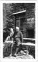 Thumbnail image of item number 1 in: '[Col. Hugh B. Moore and guest at the cabin]'.