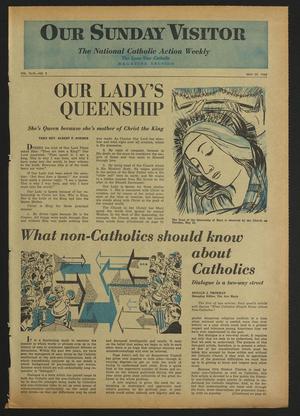 Primary view of object titled 'The Lone Star Catholic (Austin, Tex.), Vol. 49, No. 5, Ed. 1 Sunday, May 29, 1960'.