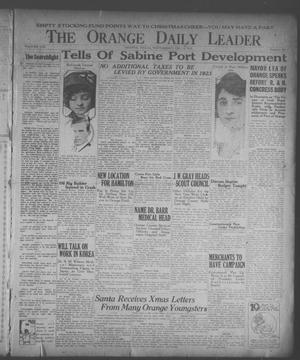 Primary view of object titled 'The Orange Daily Leader (Orange, Tex.), Vol. 8, No. 290, Ed. 1 Wednesday, December 6, 1922'.