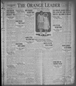 Primary view of object titled 'The Orange Leader (Orange, Tex.), Vol. 13, No. 307, Ed. 1 Tuesday, July 5, 1927'.