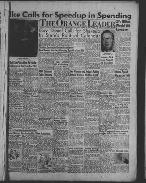 Primary view of object titled 'The Orange Leader (Orange, Tex.), Vol. 55, No. 57, Ed. 1 Wednesday, March 19, 1958'.