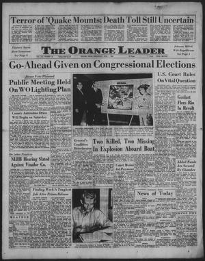 Primary view of object titled 'The Orange Leader (Orange, Tex.), Vol. 61, No. 76, Ed. 1 Wednesday, April 1, 1964'.