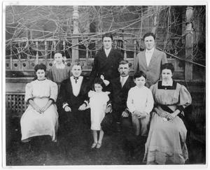 Primary view of object titled '[The Davison family in the early 1900's]'.