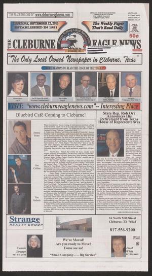 The Cleburne Eagle News (Cleburne, Tex.), Ed. 1 Thursday, September 12, 2013